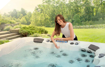 Master Spas hot tubs are fun for the whole family.