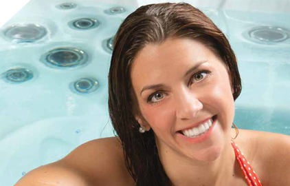 Clean, clear water is a product of Master Spas advanced filtration methods